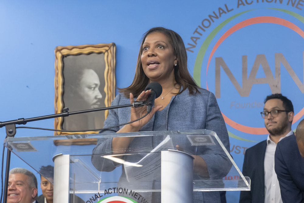Letitia James' Office Told Staff to 'Find and Pursue Crimes' Against Trump — Then Deleted the Email