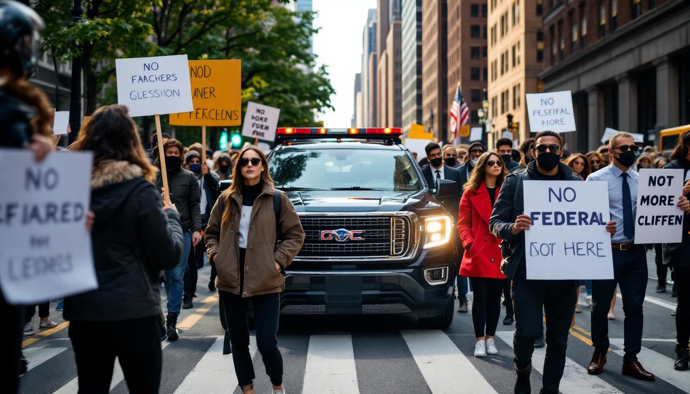 NYC's Trust-Fund Revolutionaries Treat Blocking ICE Agents Like a Weekend Hobby — And Your Tax Dollars Fund Their Playground