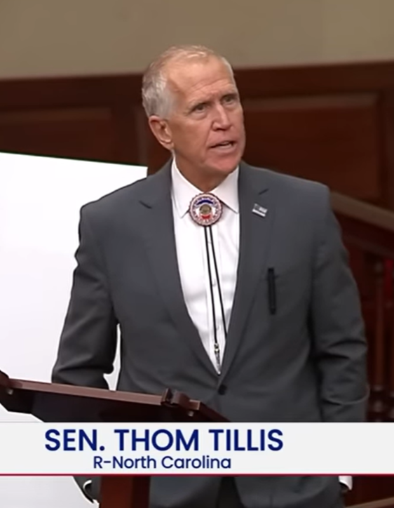Retiring GOP Senator Tillis Joins Democrats' Crusade to Take Out Hegseth — On His Way Out the Door
