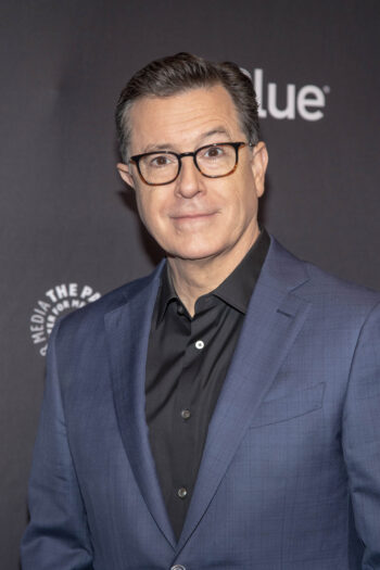 Stephen Colbert attends The Paley Center for Media's 2019 PaleyFest LA CBS’s An Evening with Stephen Colbert at DOLBY Theatre, Los Angeles, CA on March 16th, 2019