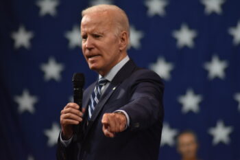 (NEW) US President Joe Biden attends an event in the state of Pennsylvania. August 30, 2022, Wilkes Barre,  Pennsylvania, USA: US President Joe Biden speaks on security and firearms during an event in Wilkes Barre, Pennsylvania, on Tuesday (30), the first of three trips to this key election state. November legislatures. The Democrat wants to send a message of firmness against crime and promises new reforms to the arms laws. Credit: Kyle Mazza/Thenews2 (Foto: Kyle Mazza/TheNews2/Deposit Photos)